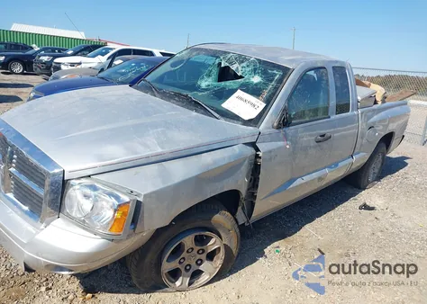 2006 Dodge Dakota Slt from USA, damaged, VIN 1D7HE42K56S592749